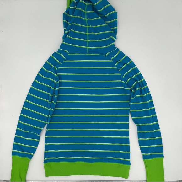 Nike Blue and Green Sweatshirt, Small - Picture 2 of 3